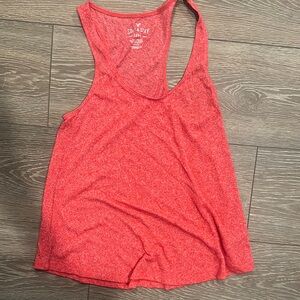 American Eagle Outfitters Orange Sleeveless Tank Top